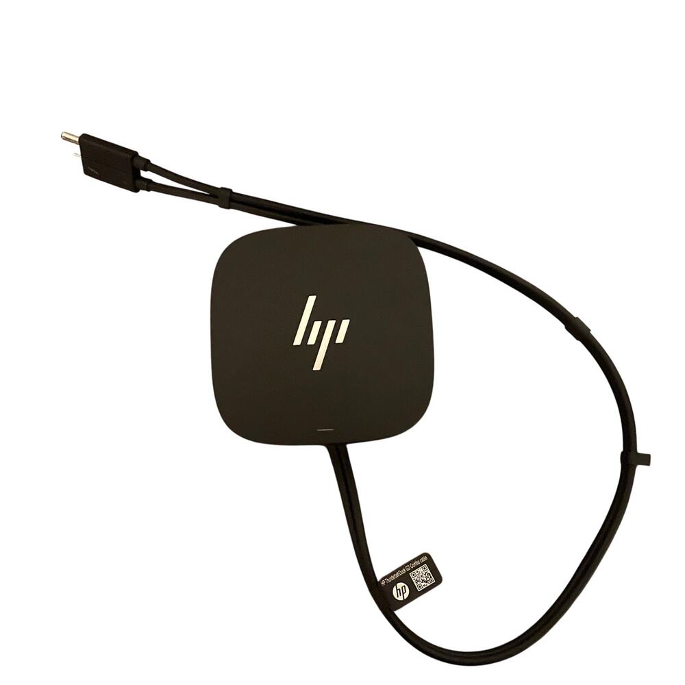 HP Thunderbolt Dock G2 Combo Cable - Original HP Power Adapter Included -TESTED